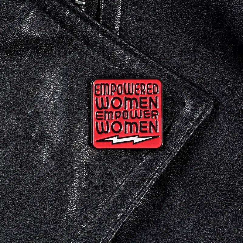 Women Power Enamel Pin