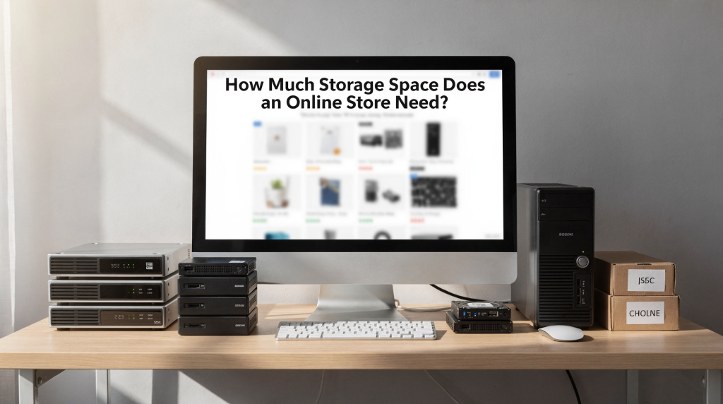 How Much Storage Space Does an Online Store Need?