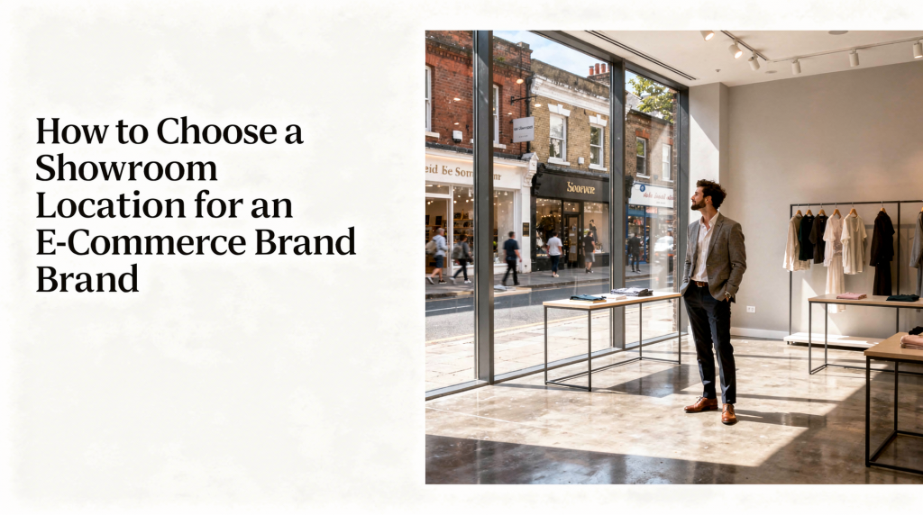 How to Choose a Showroom Location for an E-Commerce Brand