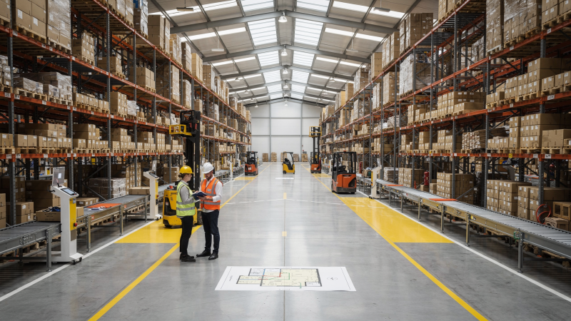 Warehouse Layout Planning for Faster Order Fulfillment